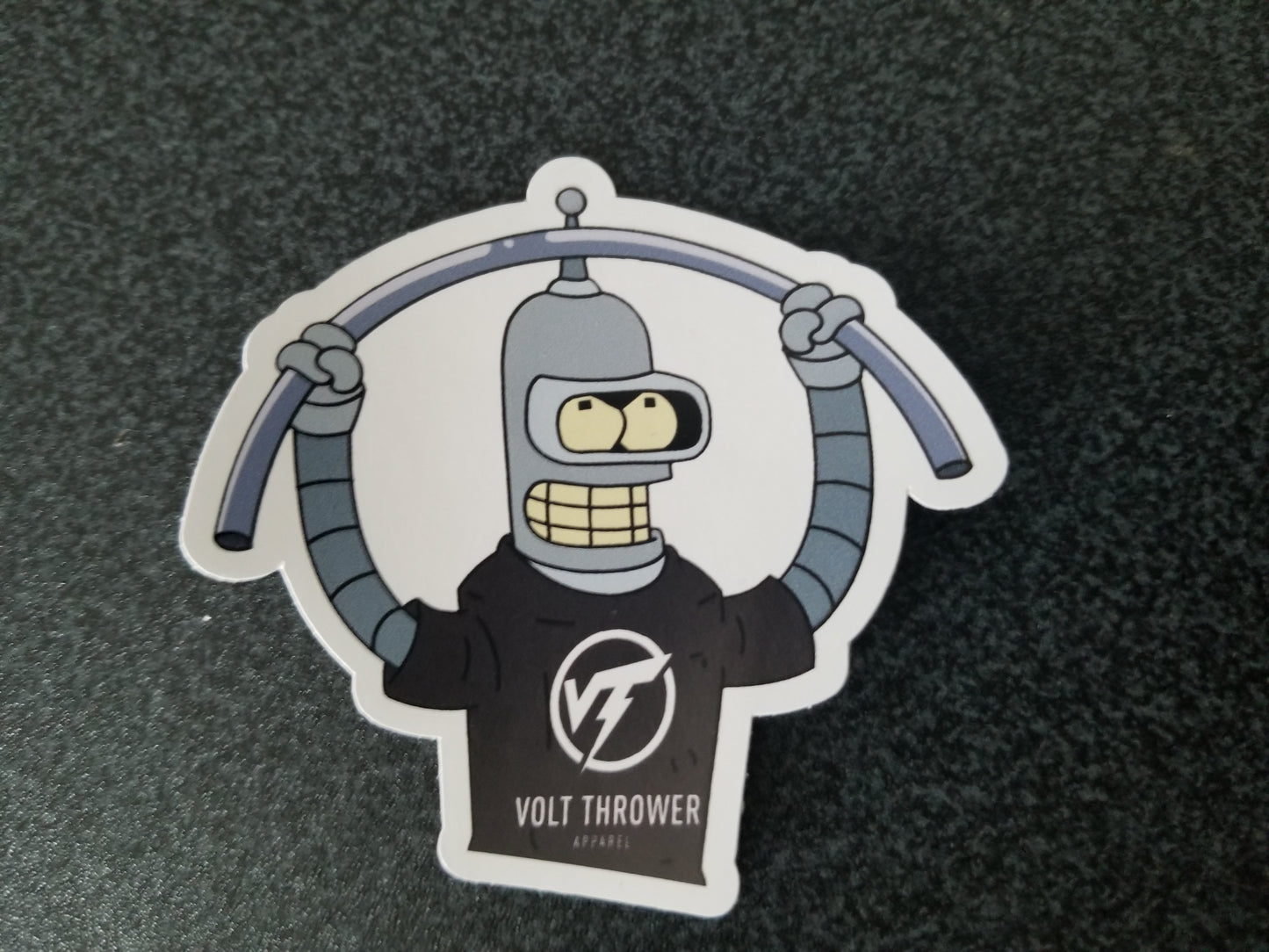 Volt Thrower Bend Sticker