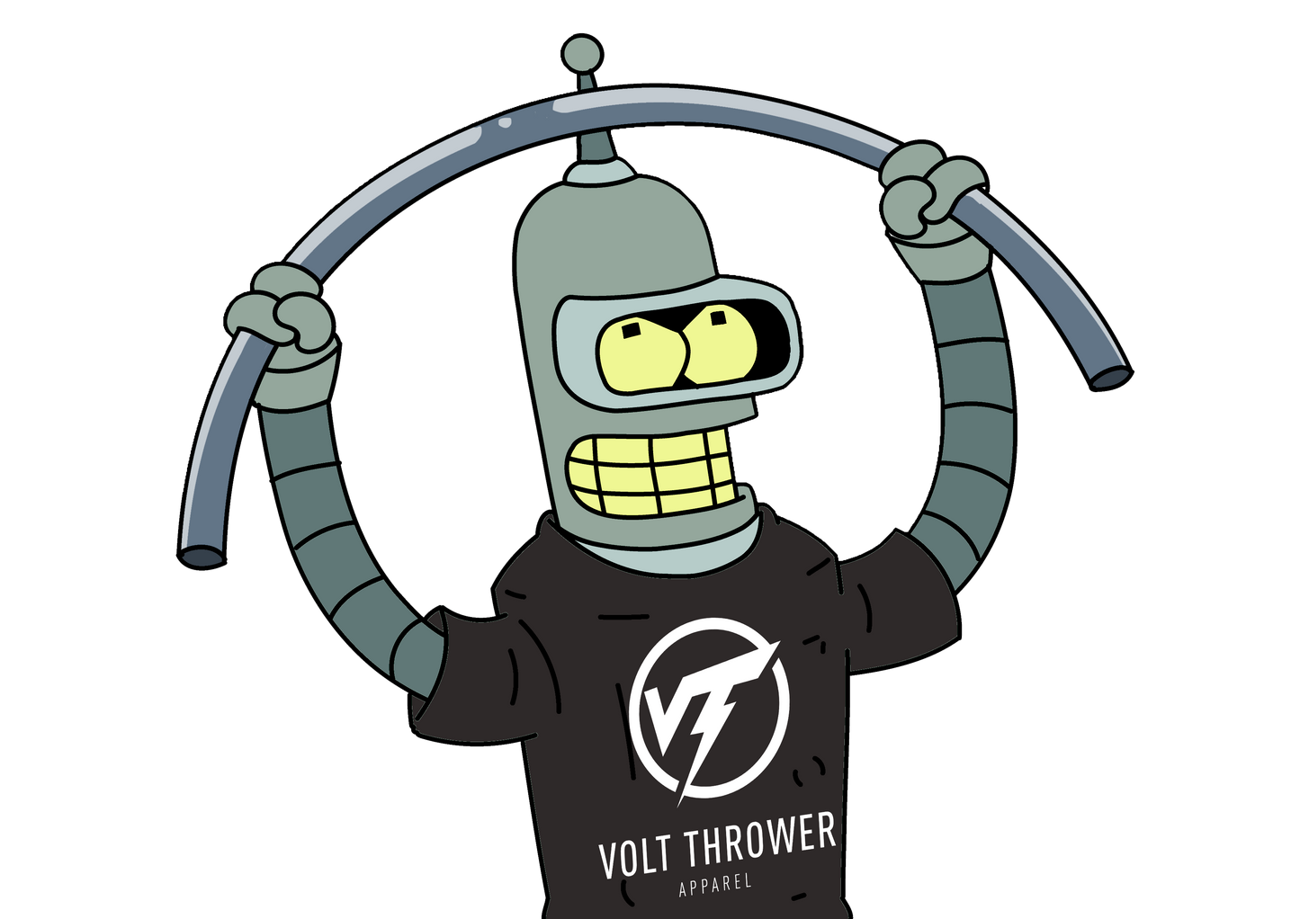 Volt Thrower Bend Sticker