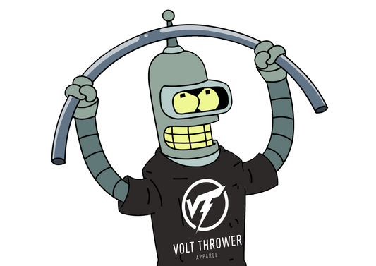 Volt Thrower Bend Sticker